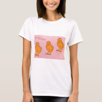 Easter Greetings Chicks Pink