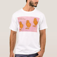 Easter Greetings Chicks Pink