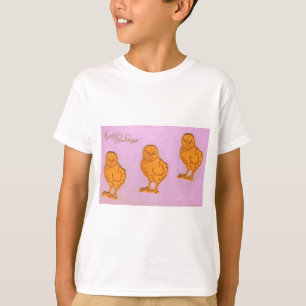Easter Greetings Chicks Purple T-Shirt
