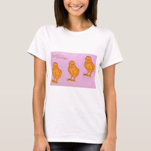Easter Greetings Chicks Purple T-Shirt