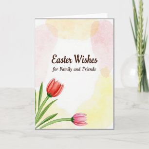 Easter Greetings Family Friend Card