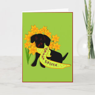 Easter Greetings Holiday Card