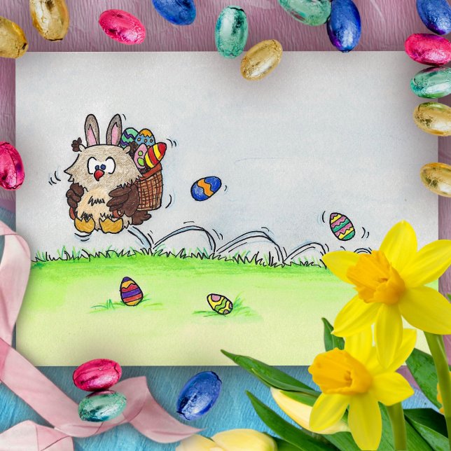 Easter Greetings Holiday Postcard (Creator Uploaded)