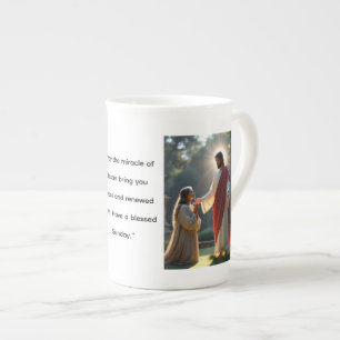 Easter Greetings Images Bone China Mug