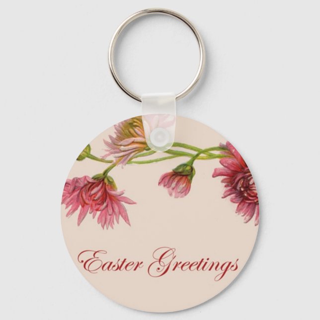 Easter Greetings Key Ring (Front)