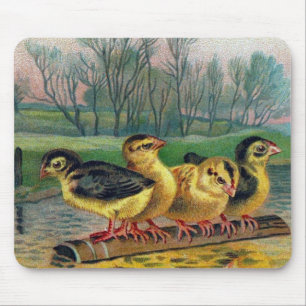 Easter Greetings Mouse Pad