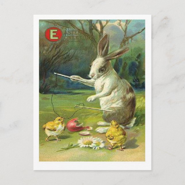 Easter Greetings - Postcard (Front)