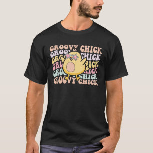 Easter Groovy Chick Groovy Easter Egg Disco Hunny T-Shirt