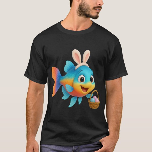 Easter Guppy Fish T-Shirt (Front)