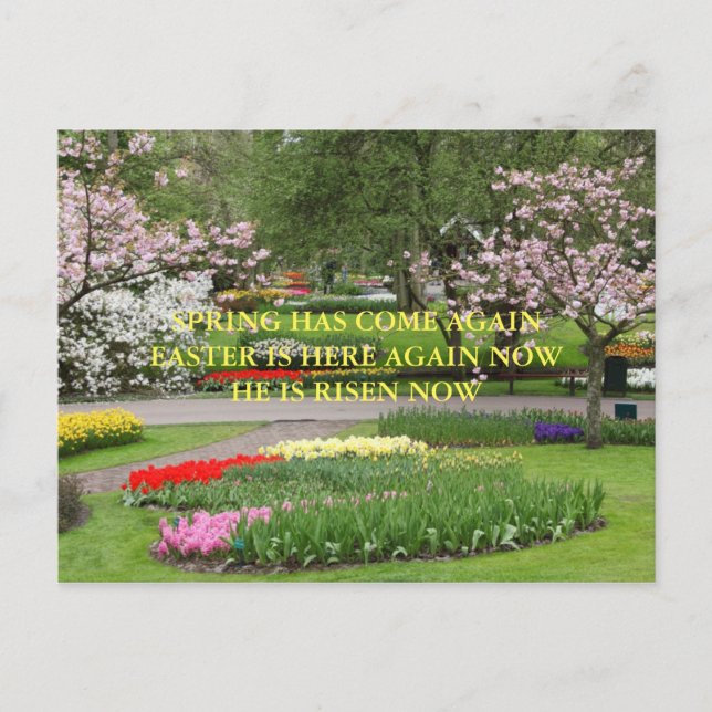 EASTER HAIKU POSTCARD (Front)