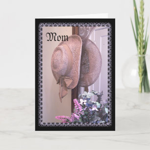 Easter Hat Greeting Holiday Card