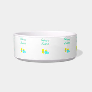 Easter Hatchlings Ceramic Pet Bowl