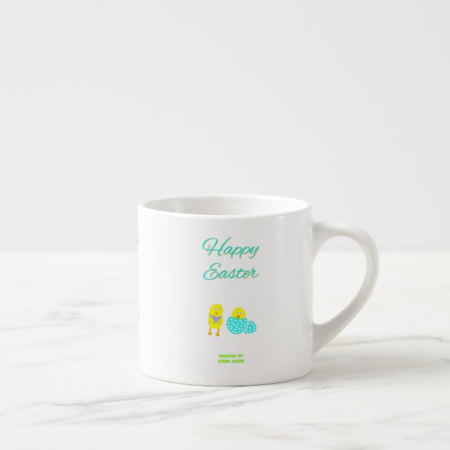 Easter Hatchlings Espresso Mug (Right)