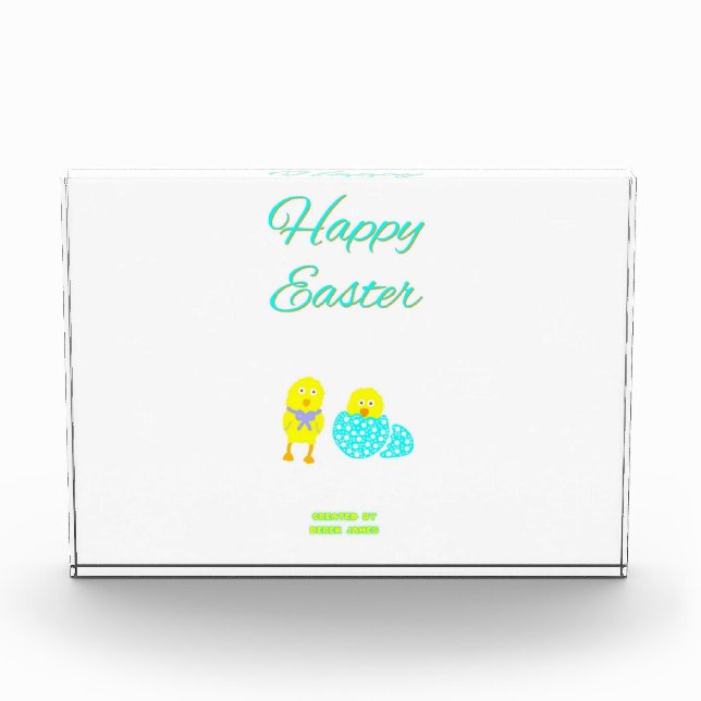 Easter Hatchlings Horizontal Photo Block (Front)