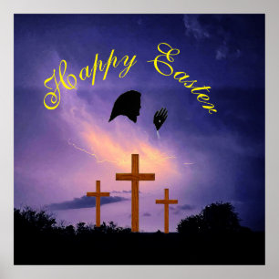 EASTER HE HAS RISEN POSTER