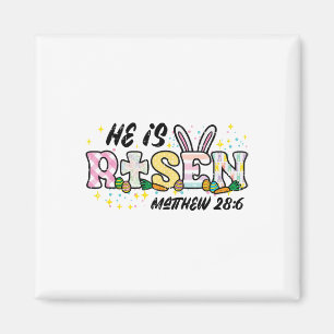 Easter He Is Risen Matthew 28 6 Christian Women Me Magnet