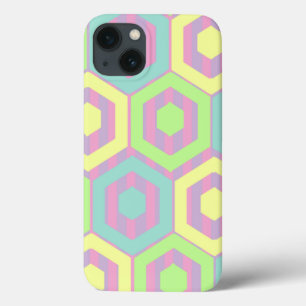 Easter Hexagons iPhone 13 Case