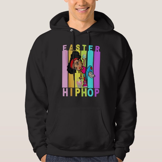 Easter Hip Hop Dance Love Dab Holiday Funny Kids B Hoodie (Front)