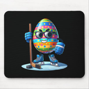 Easter Hockey Lovers Eggs Egg Bunny Rabbits Men Wo Mouse Pad
