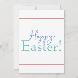 Easter Holiday Card for Friends and Family