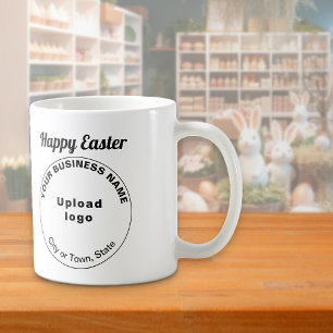 Easter Holiday   Round Shape Business Brand   Mug