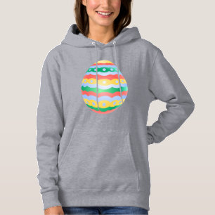 Easter Hoodies Women's Easter Egg Hooded Shirt