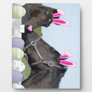 Easter Horse and Poney Plaque