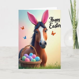 Easter Horse Celebration Card