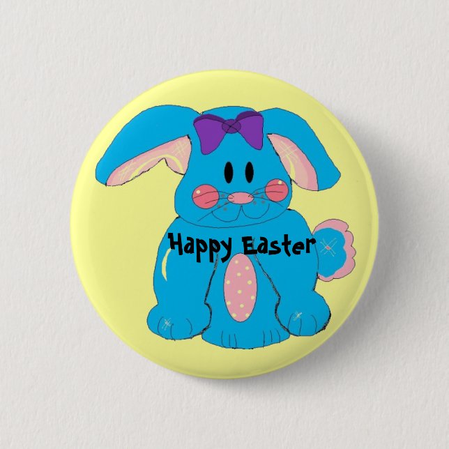 Easter Hugs 6 Cm Round Badge (Front)