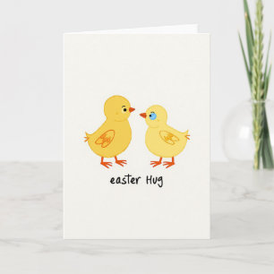 Easter Hugs Little Bird Card
