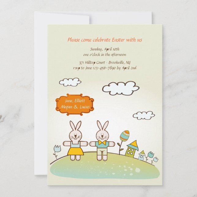 Easter Invitation (Front)