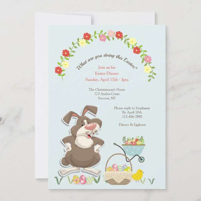 Easter Invitation (Front)