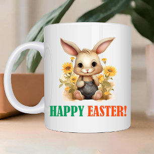 Easter is Coming! Gifts Two-Tone Coffee Mug