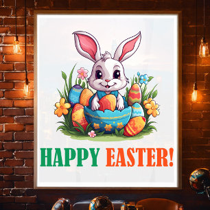 Easter is Coming! Love Chocolate Poster