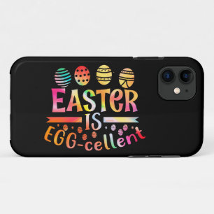EASTER IS EGGCELLENT  easter egg gift idea         iPhone 11 Case