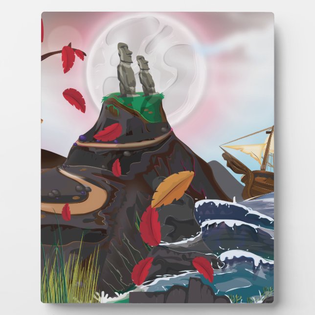 Easter Island Adventure Plaque (Front)