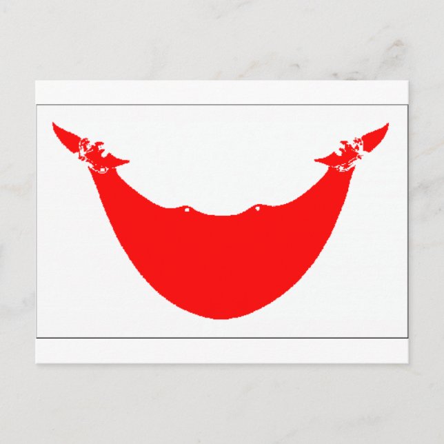 Easter Island (Chile) Flag Postcard (Front)