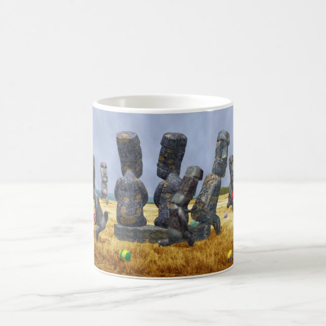 Easter Island Egg Hunt Mug (Center)