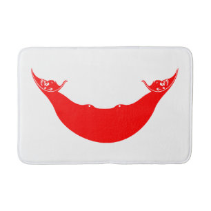 Easter Island Flag Bath Mat