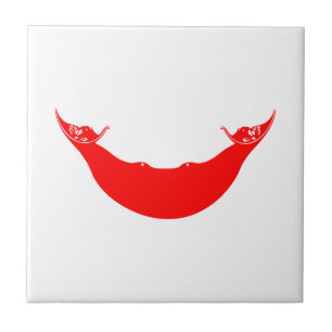 Easter Island Flag Ceramic Tile