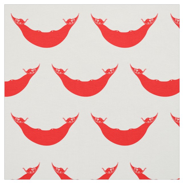 Easter Island Flag Fabric (Swatch)