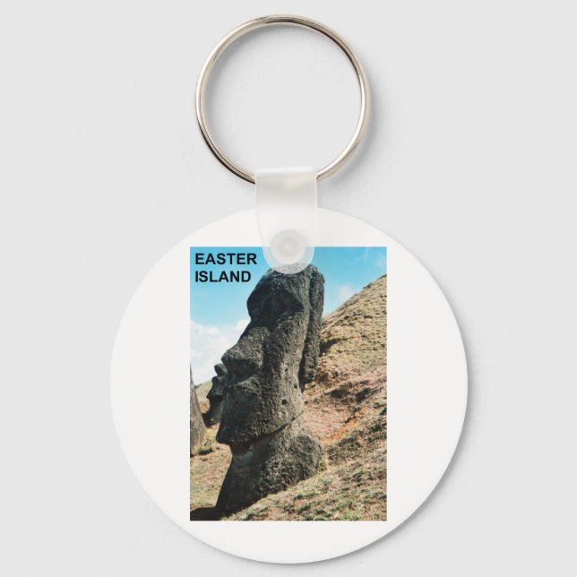 Easter Island Key Ring (Front)
