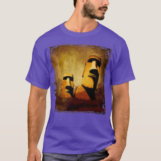 Easter Island Moai Heads T-Shirt