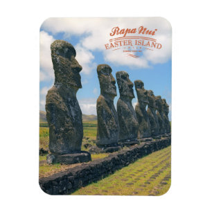 Easter island (Rapa Nui) Chile Magnet