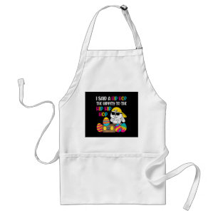 Easter Island Statues Psychedelic Moai Heads Standard Apron