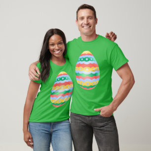 Easter Jersey Women's Easter Egg Baseball Jersey T-Shirt