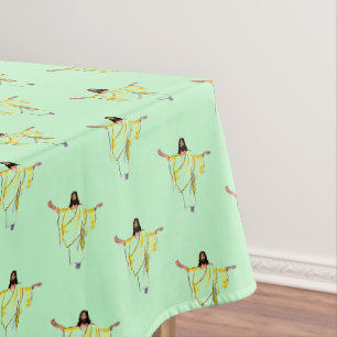 EASTER JESUS TABLECLOTH