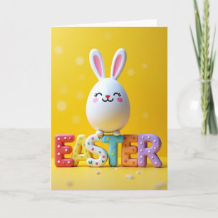 Easter Joy Egg Character Card