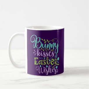 Easter kisses wishes coffee mug