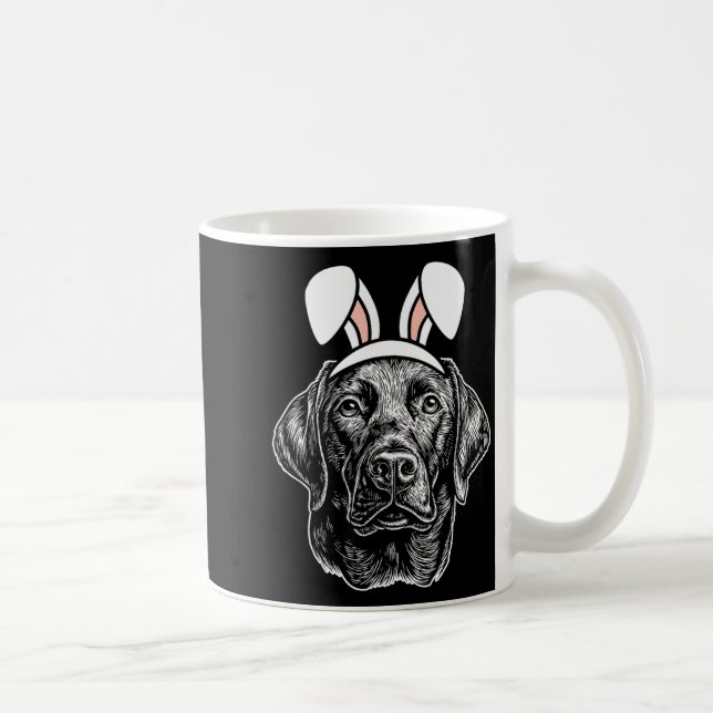 Easter labrador retriever cute dog lab easter coffee mug (Right)